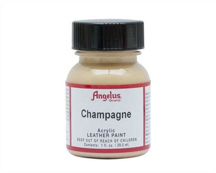 ANGELUS ACRYLIC PAINT CHAMPAGNE #156 29ML USE ON LEATHER, VINYL OR FABRIC