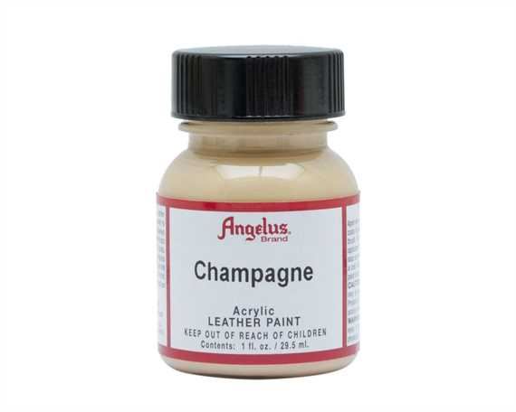ANGELUS ACRYLIC PAINT CHAMPAGNE #156 29ML USE ON LEATHER, VINYL OR FABRIC