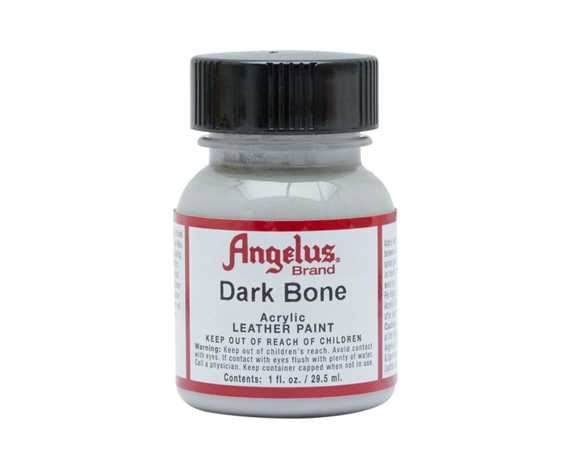 ANGELUS ACRYLIC PAINT DARK BONE #157 29ML USE ON LEATHER, VINYL OR FABRIC