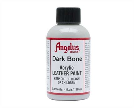 ANGELUS ACRYLIC PAINT DARK BONE #157 118ML USE ON LEATHER, VINYL OR FABRIC