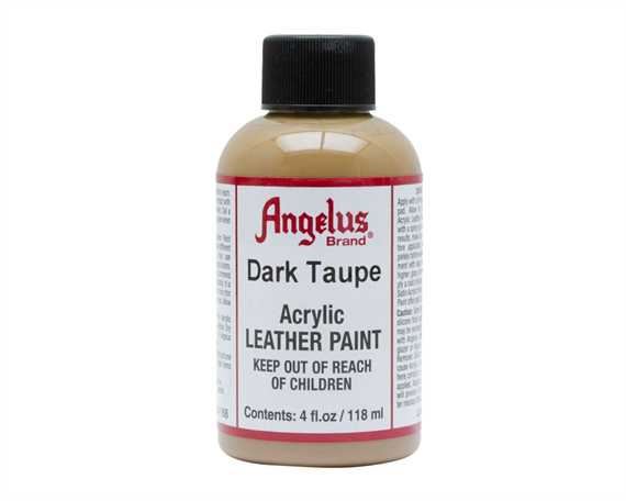 ANGELUS ACRYLIC PAINT DARK TAUPE #168 118ML USE ON LEATHER, VINYL OR FABRIC