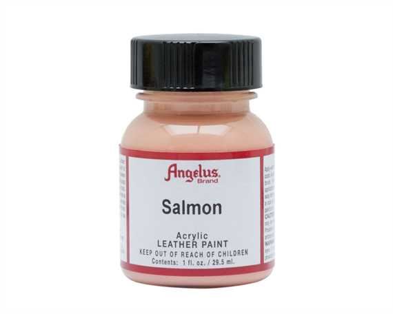 ANGELUS ACRYLIC PAINT SALMON #267 29ML USE ON LEATHER, VINYL OR FABRIC