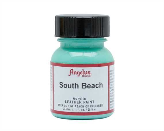 ANGELUS ACRYLIC PAINT SOUTH BEACH #261 29ML USE ON LEATHER, VINYL OR FABRIC