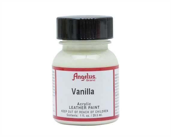 ANGELUS ACRYLIC PAINT VANILLA #160 29ML USE ON LEATHER, VINYL OR FABRIC