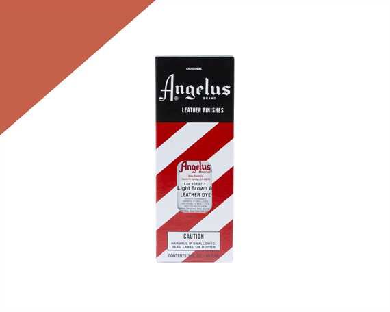 ANGELUS LEATHER DYE LIGHT BROWN A #022 3OZ/88.72ML