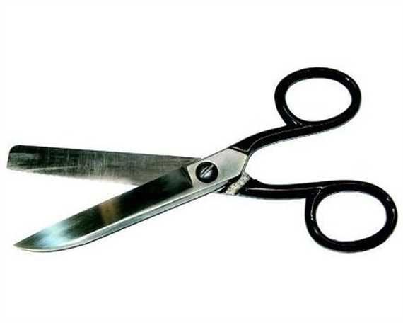 SHEARS FLAT TIPPED 8" FOR BOOKBINDING