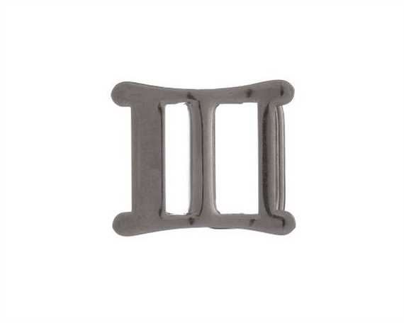 BUCKLE ROKO ENGLISH NICKEL PLATE 25MM