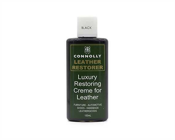 CONNOLLY LUXURY LEATHER RESTORING CREME BLACK 150ML