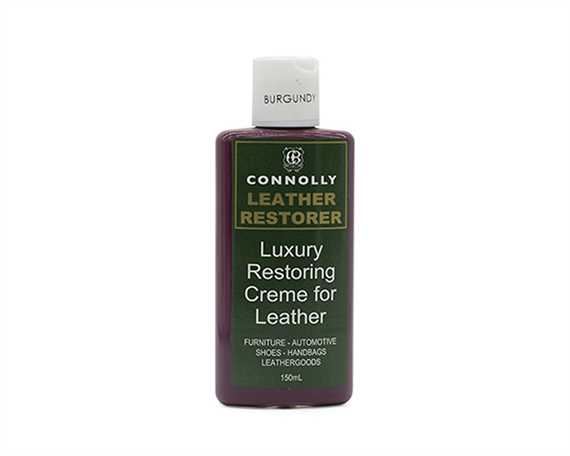 CONNOLLY LUXURY LEATHER RESTORING CREME BURGUNDY 150ML