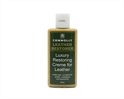 CONNOLLY LUXURY LEATHER RESTORING CREME CAMEL 150ML
