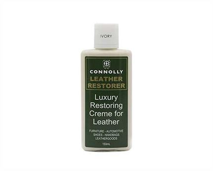 CONNOLLY LUXURY LEATHER RESTORING CREME IVORY 150ML