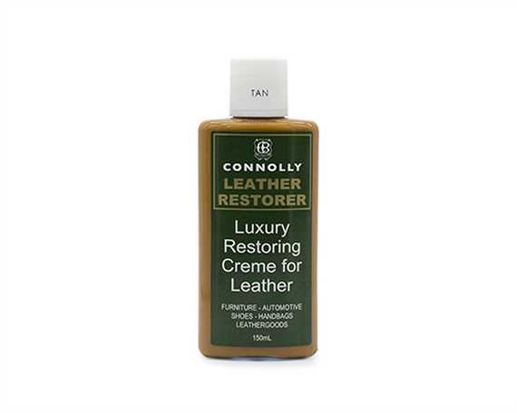 CONNOLLY LUXURY LEATHER RESTORING CREME TAN 150ML