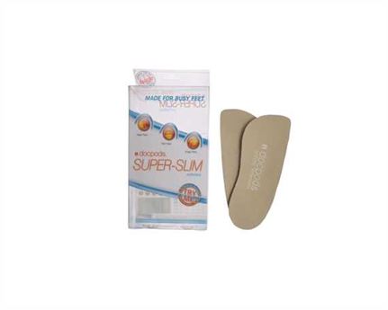 DOCPODS ORTHOTIC INNERSOLE SUPER SLIM LARGE 