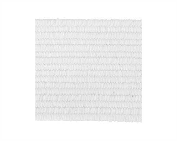 ELASTIC FLAT WHITE (PER L/MTR) 25MM