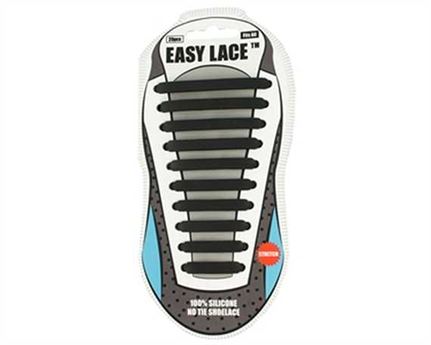 EASY LACE FLAT CARD 20 PCE BLACK