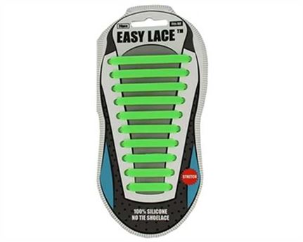 EASY LACE FLAT CARD 20 PCE GREEN