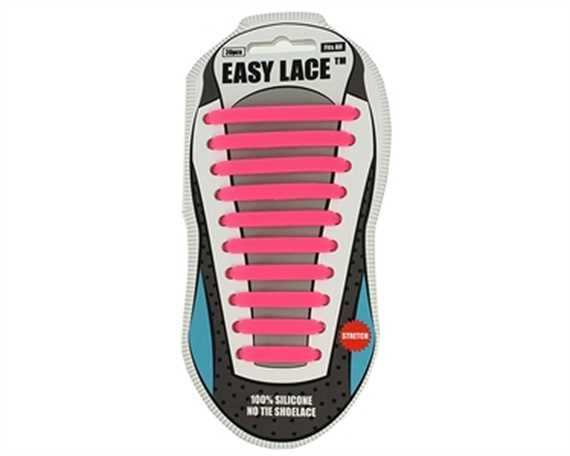 EASY LACE FLAT CARD 20 PCE PINK