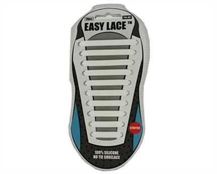 EASY LACE FLAT CARD 20 PCE WHITE