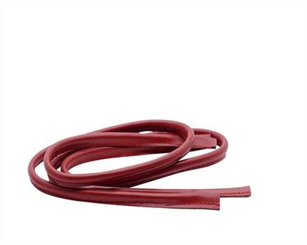 BAG DOCTOR BAG HANDLE LEATHER 6MM X 80CM RED (PAIR)