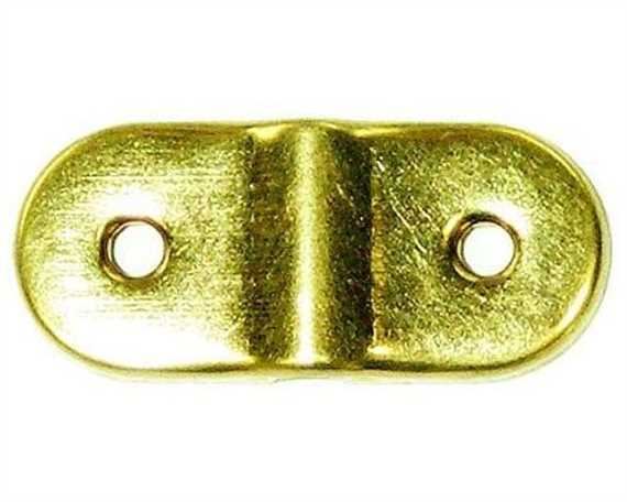 BAG DOCTOR HANDLE PLATE RAISED GILT