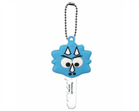 KEY DUDE BLUE DINOSAUR KEY CAP WITH LED LIGHT