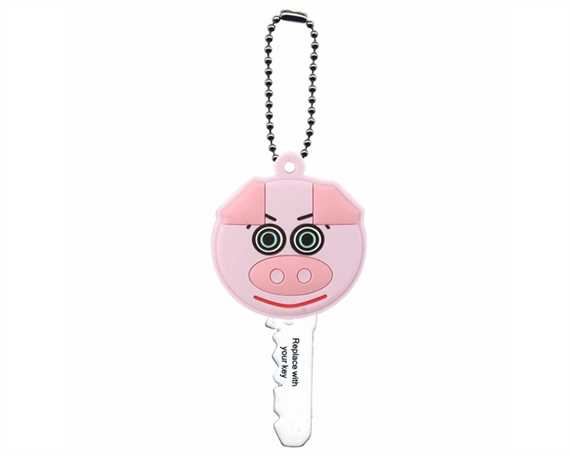 KEY DUDE PIG KEY CAP WITH LED LIGHT