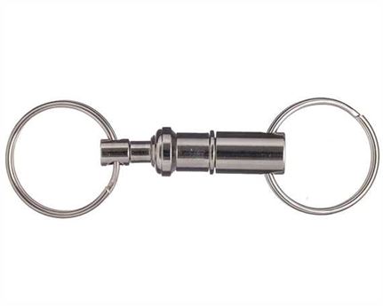 QUICK RELEASE KEY RING #1117718 NICKEL PLATE