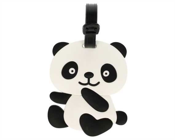 LUGGAGE LABEL PVC - PANDA