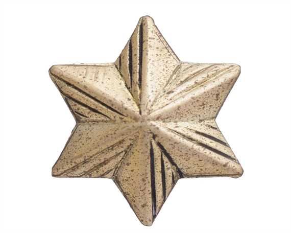ORNAMENT BRASS STAR SHAPED HARNESS 15MM