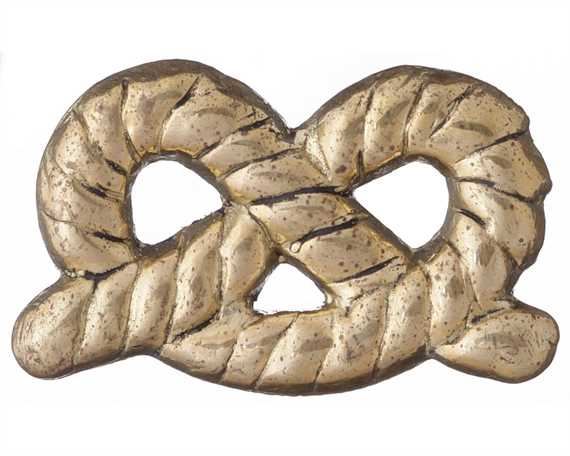 ORNAMENT BRASS STAFFORDSHIRE KNOT 15MM
