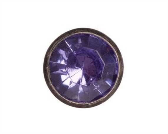 ORNAMENT CRYSTAL LIGHT PURPLE 6MM PKT 10