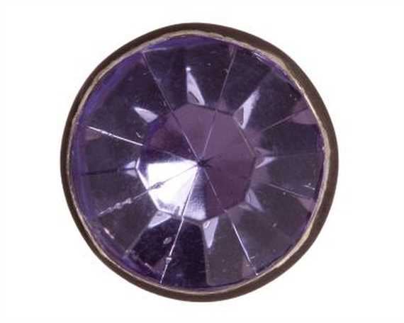 ORNAMENT CRYSTAL LIGHT PURPLE 10MM PKT 10