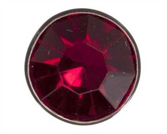 ORNAMENT CRYSTAL RED 10MM PKT 10