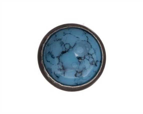 ORNAMENT CRYSTAL TURQUOISE 6MM PKT 10
