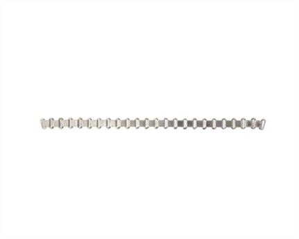 FLAT FRONT BROW BAND CHAIN NP BRASS 10MM