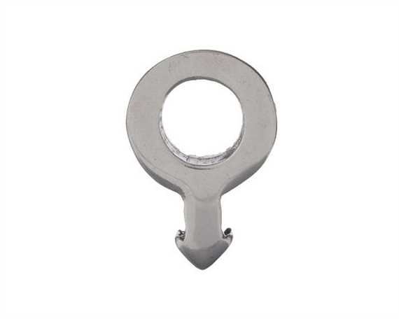 ORNAMENT STAINLESS STEEL MALE EMBLEM 