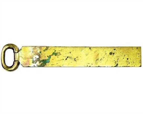 PAD END BRASS 22MM