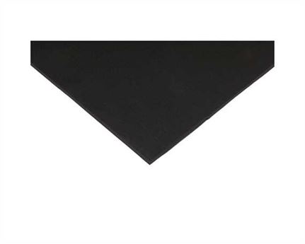 PORON 9.5MM BLK SUPERSOFT PRICE PER LINEAL MTR