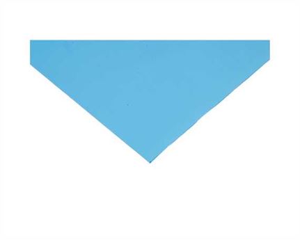 PORON 1.6 MM BLUE MED BUFF ONE SIDE (PER LINEAL MTR)