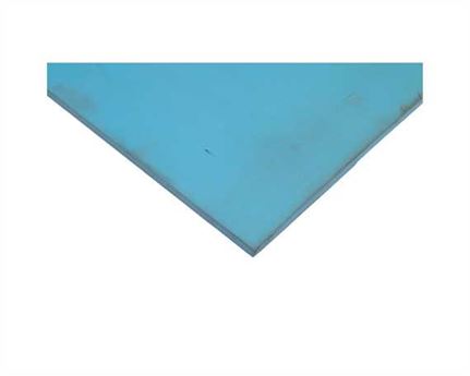 PORON 9.5MM BLUE MEDICAL BUFF ONE SIDE 1.372W SQMT