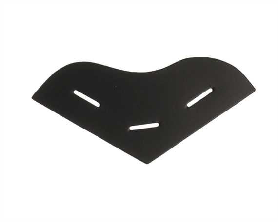 HORSE RUG REINFORCEMENT 3 SLOT BLACK SYNTHETIC