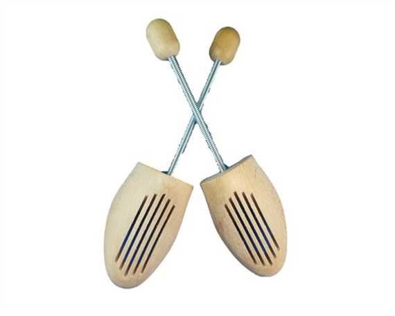 WOODEN SPIRAL SHOE TREE TENSIONER LADIES 40/41  (SZ 3)
