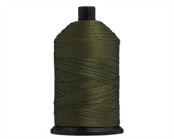 THREAD NYLON BONDED #40 OLIVE U5753 500M SPOOL