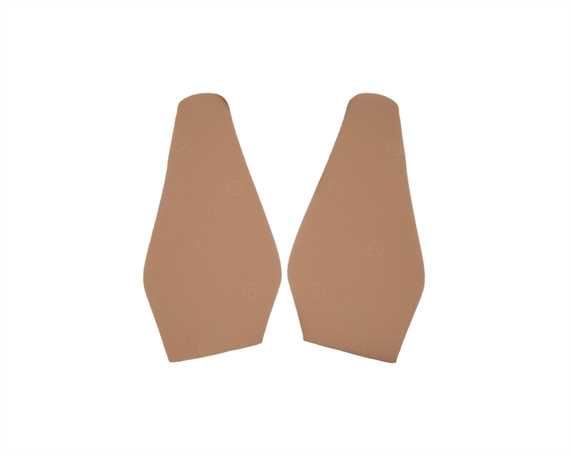 TOPY SOLING RUBBER  AUSY 1.8MM (PR) CUT TO SIZE LADIES FASHION (POINTY) BEIGE