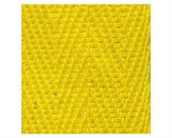 WEBBING BINDING COTTON (PER L/MTR) YELLOW Y57 38MM