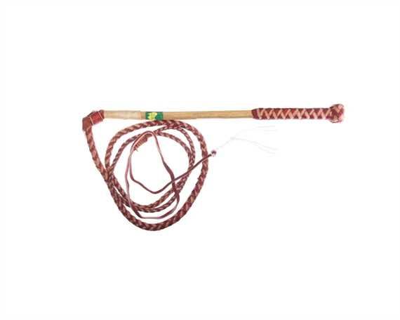 WHIP STOCK REDHIDE 6 FOOT 4 PLAIT