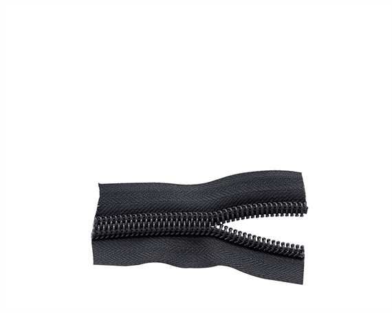 ZIP OPEN END #5 NYLON COIL BLACK 72 CM