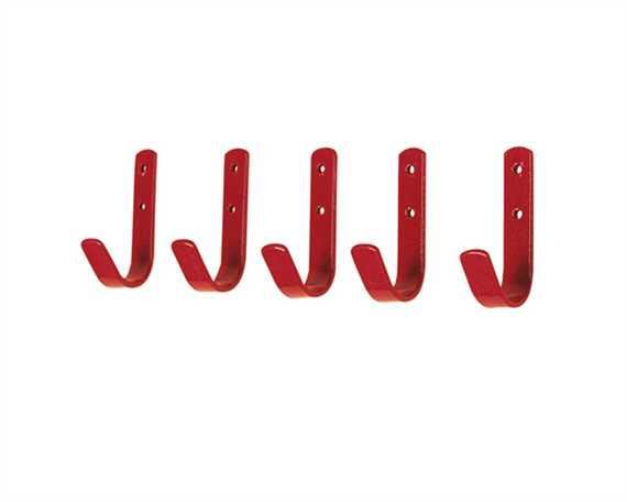 STUBBS SET OF 5 GENERAL PURPOSE HOOKS RED - BOXED
