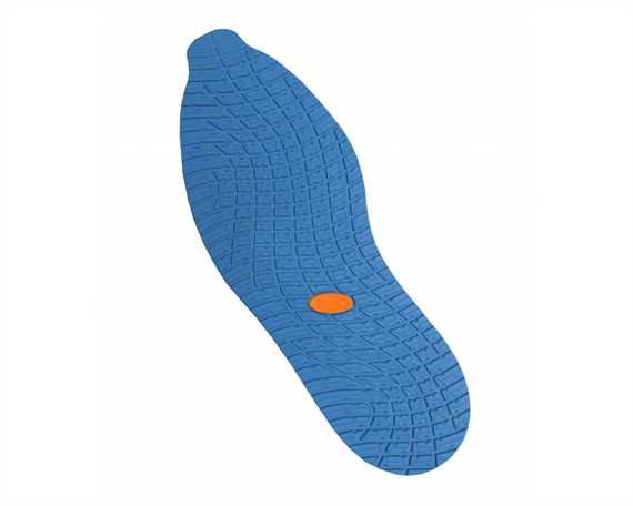ALPINE PASS APOLO full rubber sole SOLE UNIT BLUE SIZE 39/41