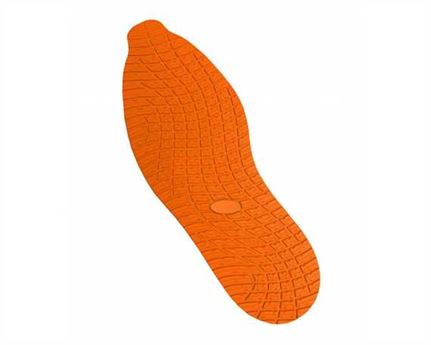 ALPINE PASS APOLO full rubber sole SOLE UNIT ORANGE SIZE 39/41
